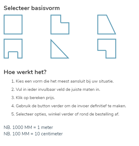 Vormen deurmatten Soorten vormen deurmat